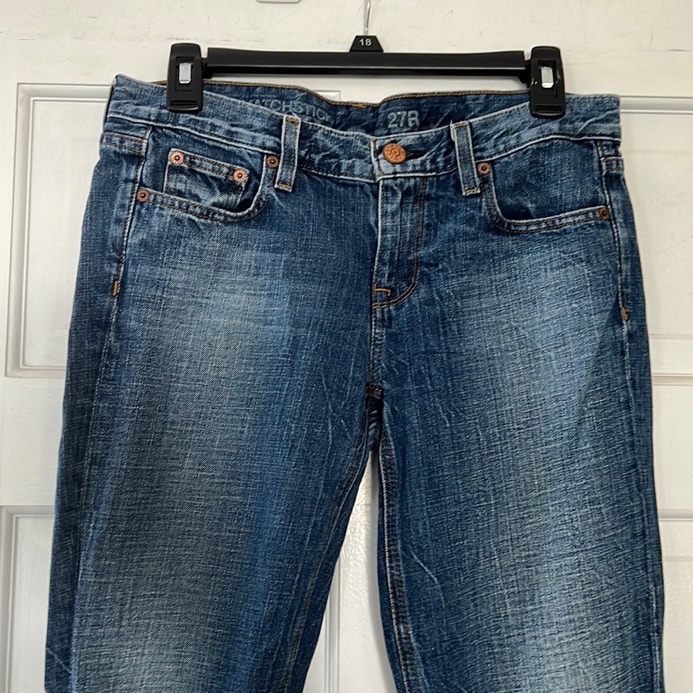 VINTAGE MATCHSTICK JEANS SIZE 27R